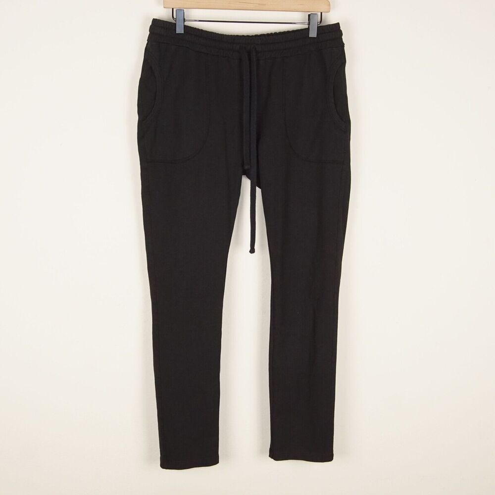 Lis Lareida Lenny Jogging Black Trousers Womens Knit Pants Sz XL